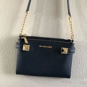 Michael Kors Crossbody Purse - Navy